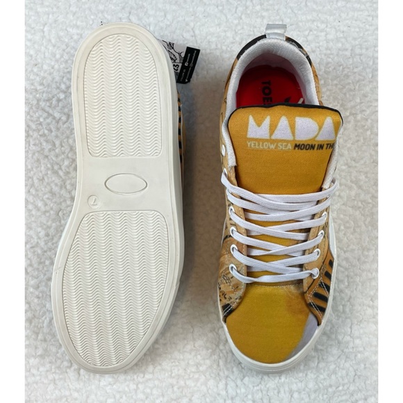 (NWT) TOESMITH • Custom Madame Gandhi Bad Habits Lace-Up Sneakers - Picture 4 of 16